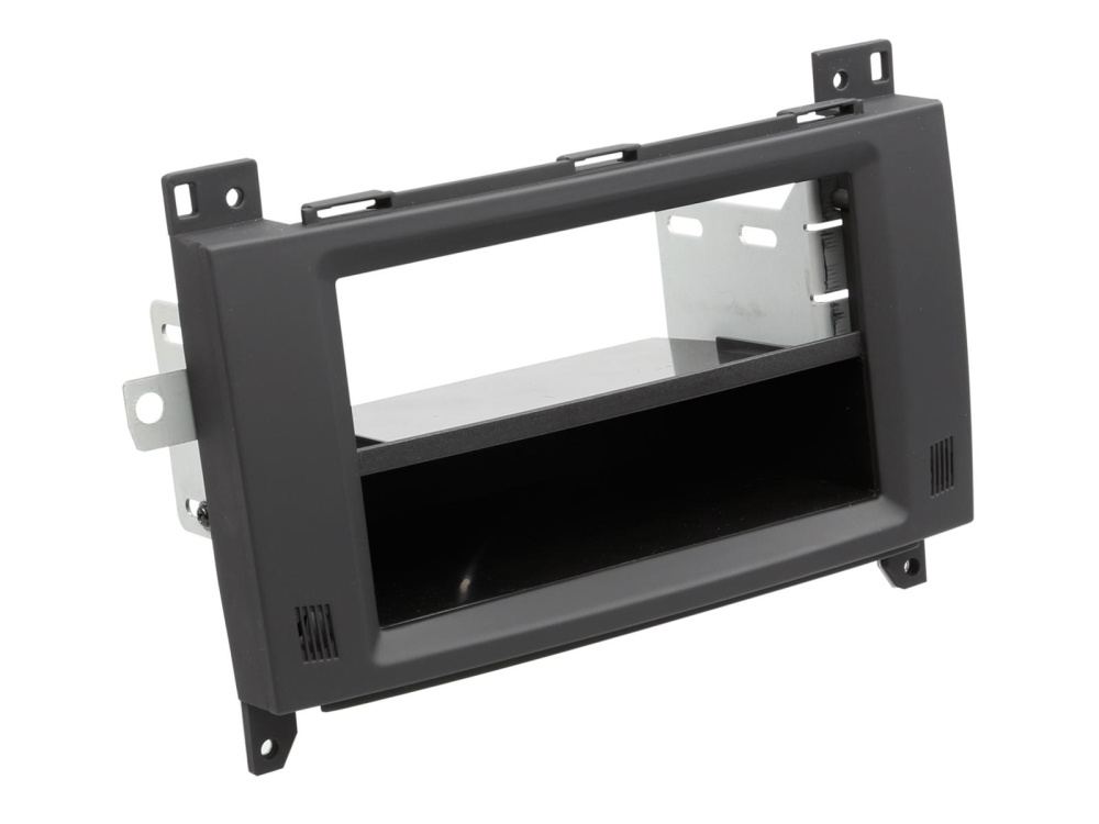 Monteringsramme 1-DIN med opbevaringsrum Mercedes Vito/Viano