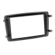 Monteringsramme 1/2-DIN Mercedes, sort Monteringsramme 1/2-DIN Mercedes, sort