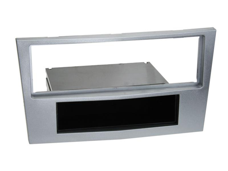 Monteringsram Opel Astra m,m 1-Din matt chrome 04-