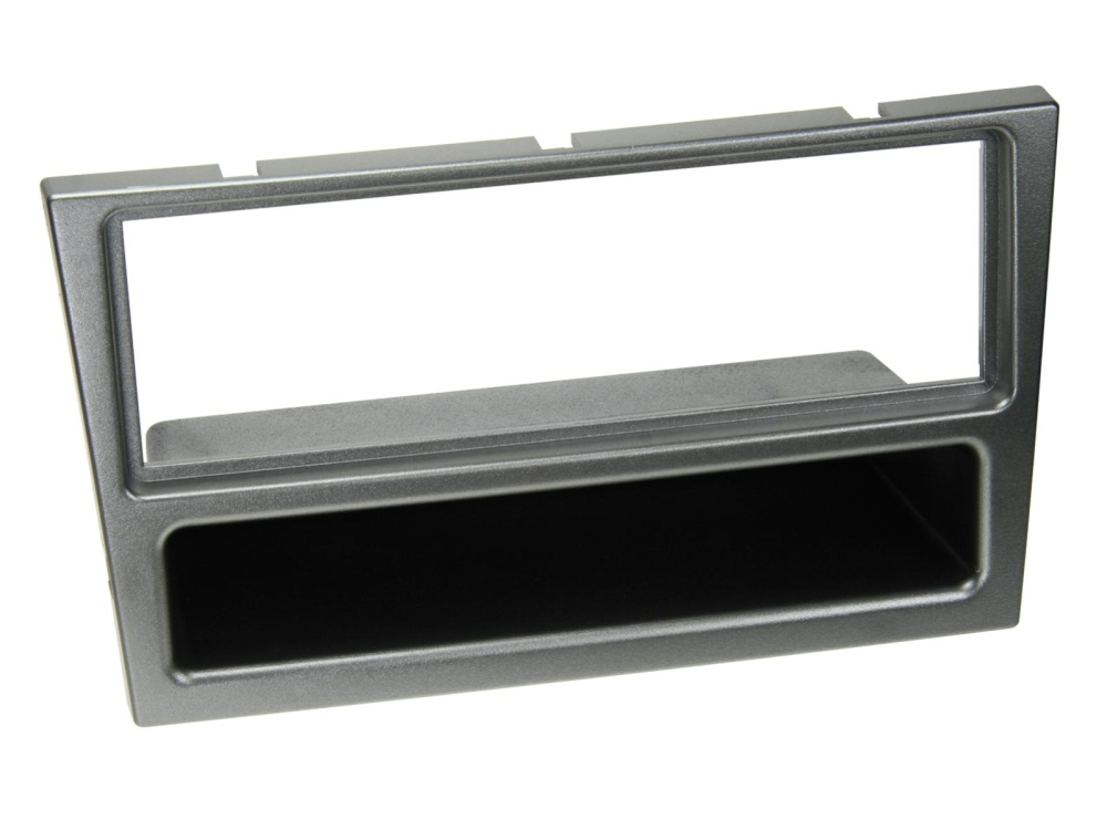 Monteringsramme 1-DIN med opbevaringsrum Opel Corsa C, aluminium
