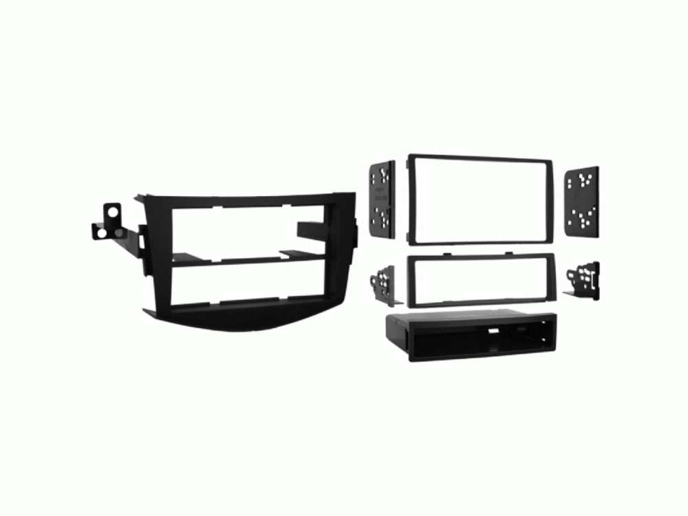 Monteringsramme 2-DIN med opbevaringsrum Toyota RAV4 2006-2013