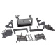 Monteringsramme 1-DIN med opbevaringsrum Toyota Monteringsramme 1-DIN med opbevaringsrum Toyota
