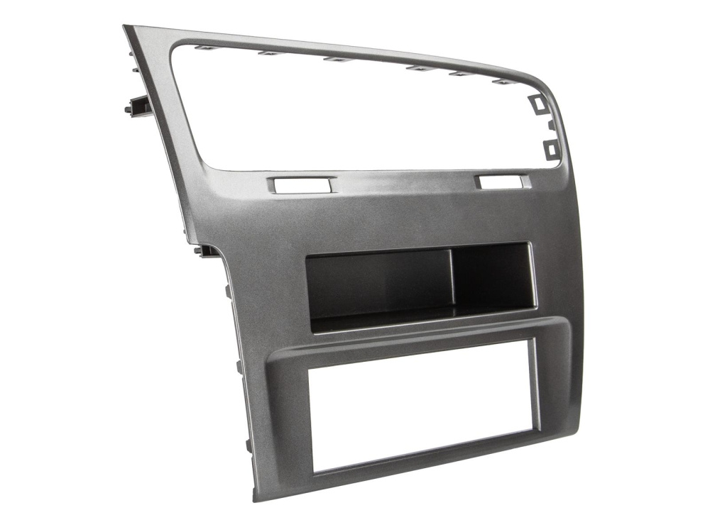 Monteringsramme 1-DIN med opbevaringsrum, VW Golf VII