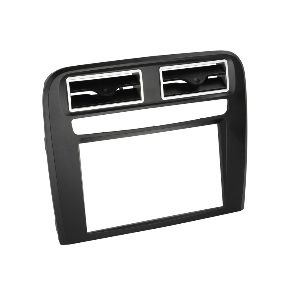 Monteringsramme 2-DIN Fiat Grande Punto, sort
