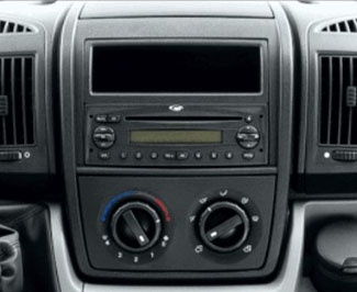 Monteringsram 2-din Ducato, Citroen, Peugeot