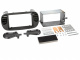 Monteringsramme 2-DIN Fiat 500, mattsort Monteringsramme 2-DIN Fiat 500, mattsort