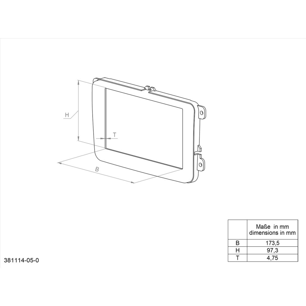 ACV Monteringsramme 2-DIN til Ford F150 2009-2014 uden nav