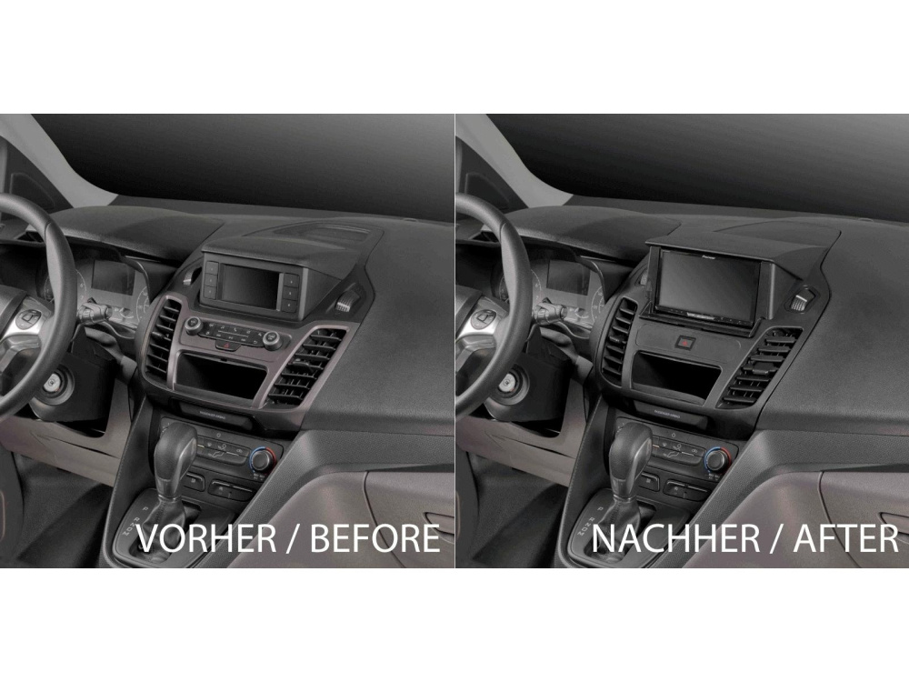 Monteringsramme 2-DIN Ford Tourneo/Transit