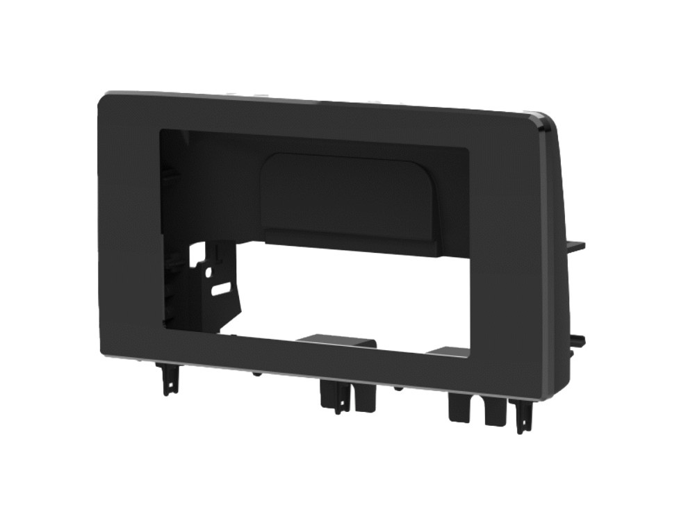 Monteringsramme 2-DIN Honda Civic, sort