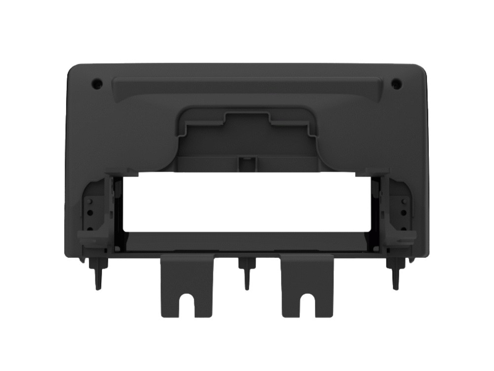 Monteringsramme 2-DIN Honda Civic, sort