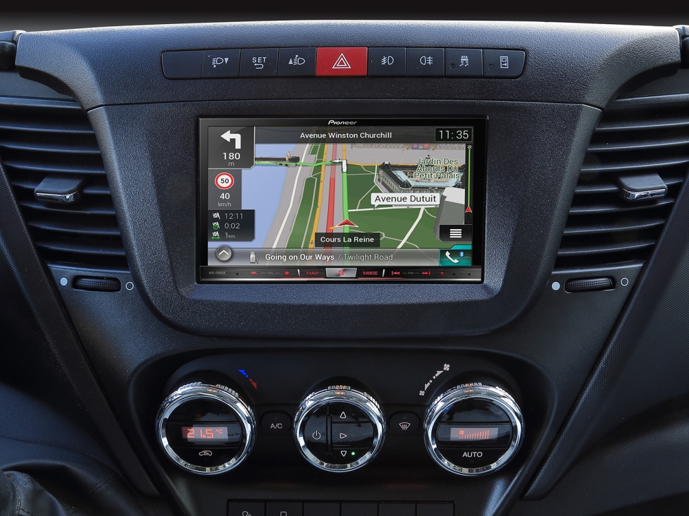 Monteringsramme 2-DIN Iveco Daily 2014-2024