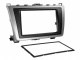 Monteringsramme 2-DIN Mazda 6, sølv/sort Monteringsramme 2-DIN Mazda 6, sølv/sort