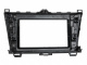 Monteringsramme 2-DIN Mazda 6, sølv/sort Monteringsramme 2-DIN Mazda 6, sølv/sort