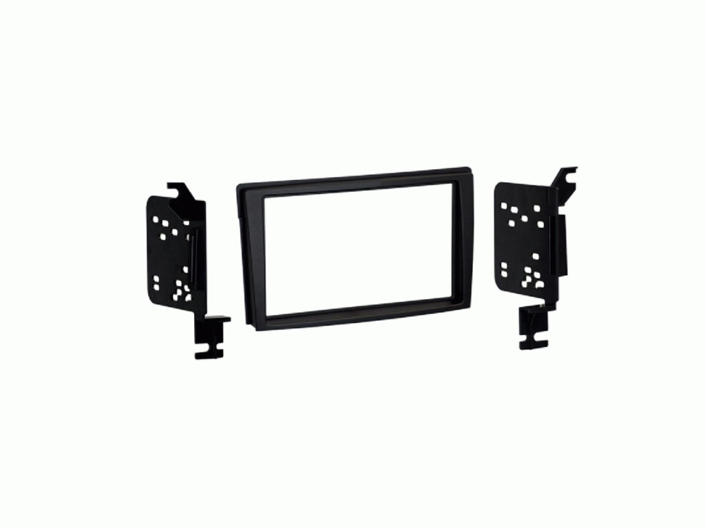 Monteringsramme 2-DIN Mazda MPV, mattsort