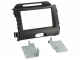Monteringsramme 2-DIN Kia Sportage, mørkegrå Monteringsramme 2-DIN Kia Sportage, mørkegrå