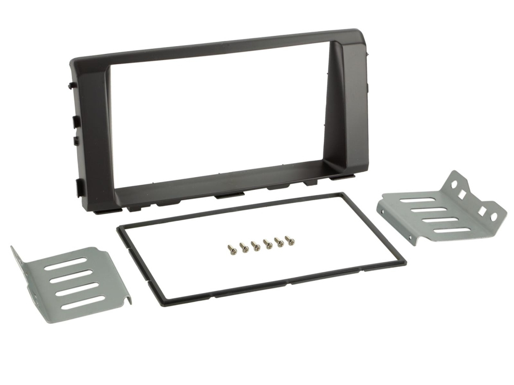 Monteringsramme 2-DIN Kia Rio sort