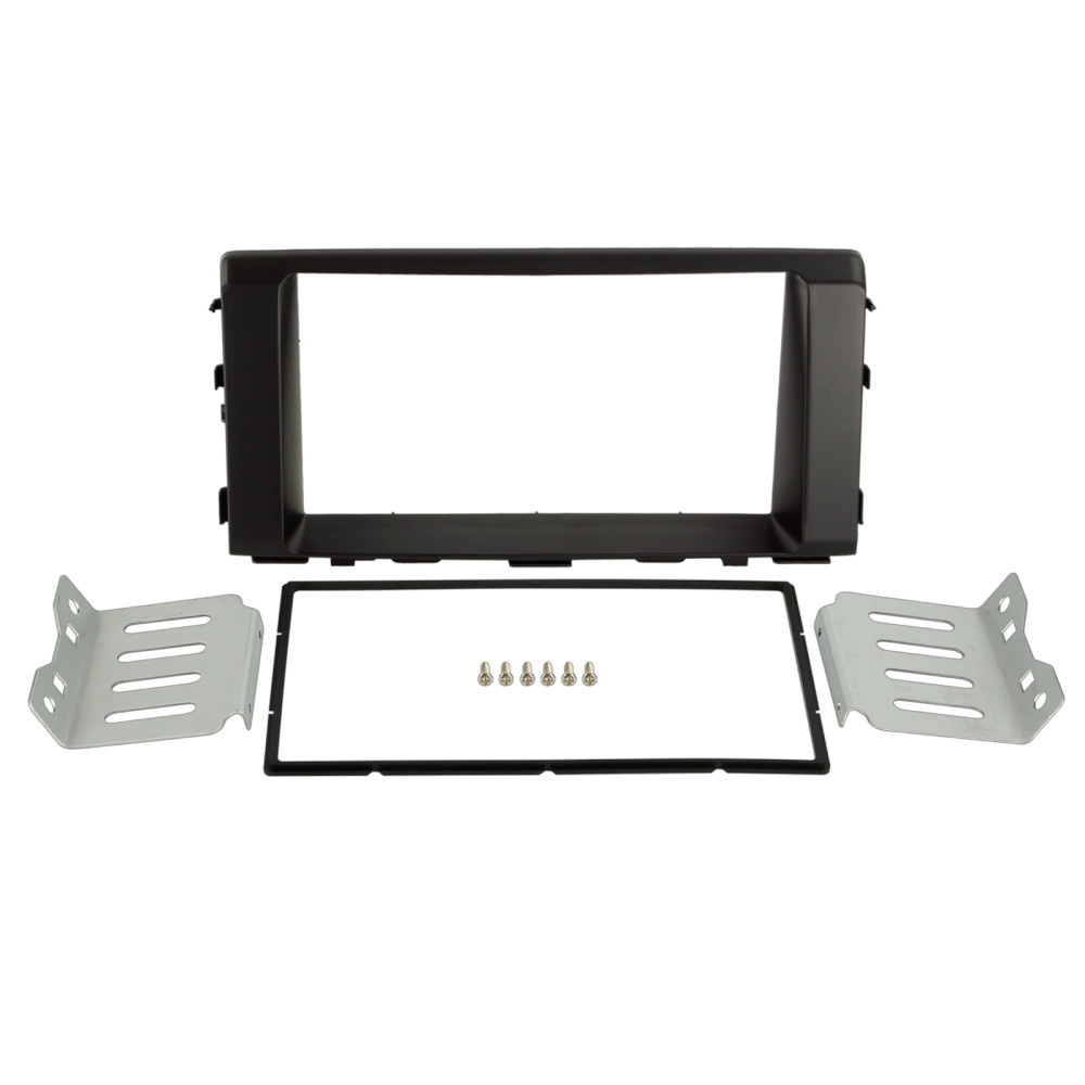 Monteringsramme 2-DIN Kia Rio sort