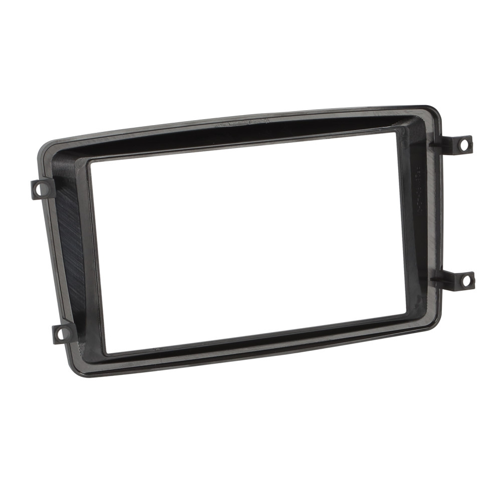 Monteringsramme 2-DIN Mercedes, sort