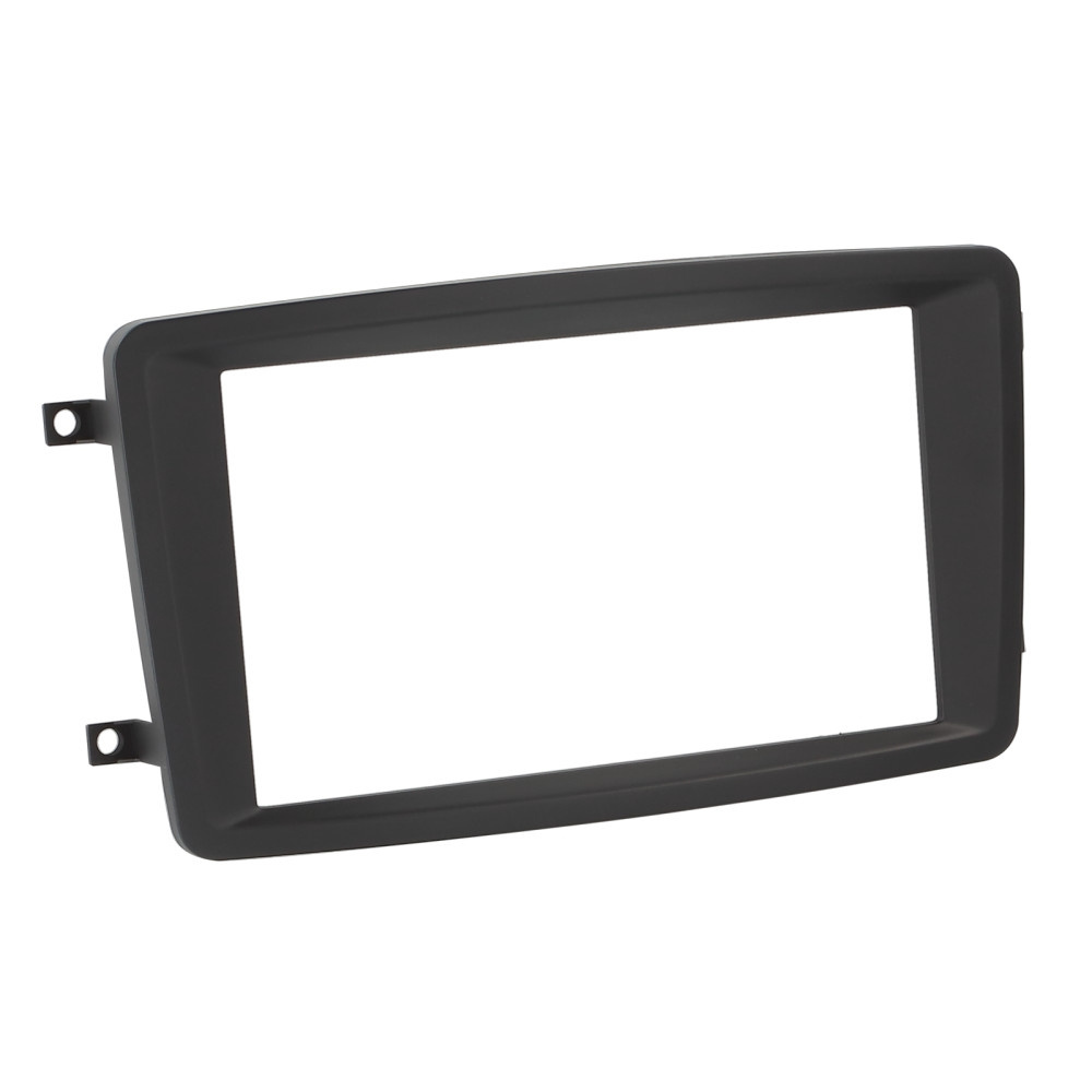 Monteringsramme 2-DIN Mercedes, sort