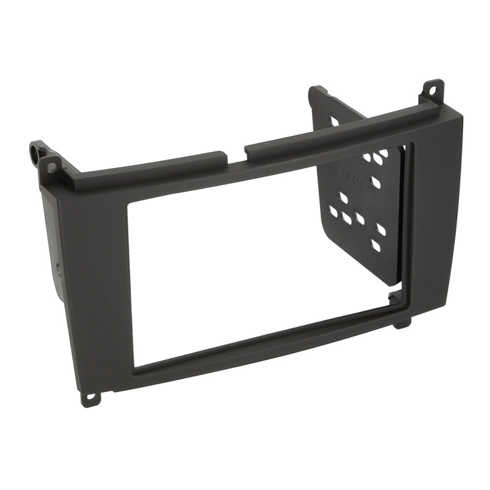 Monteringsramme 2-DIN med opbevaringsrum, Mercedes CLK W209