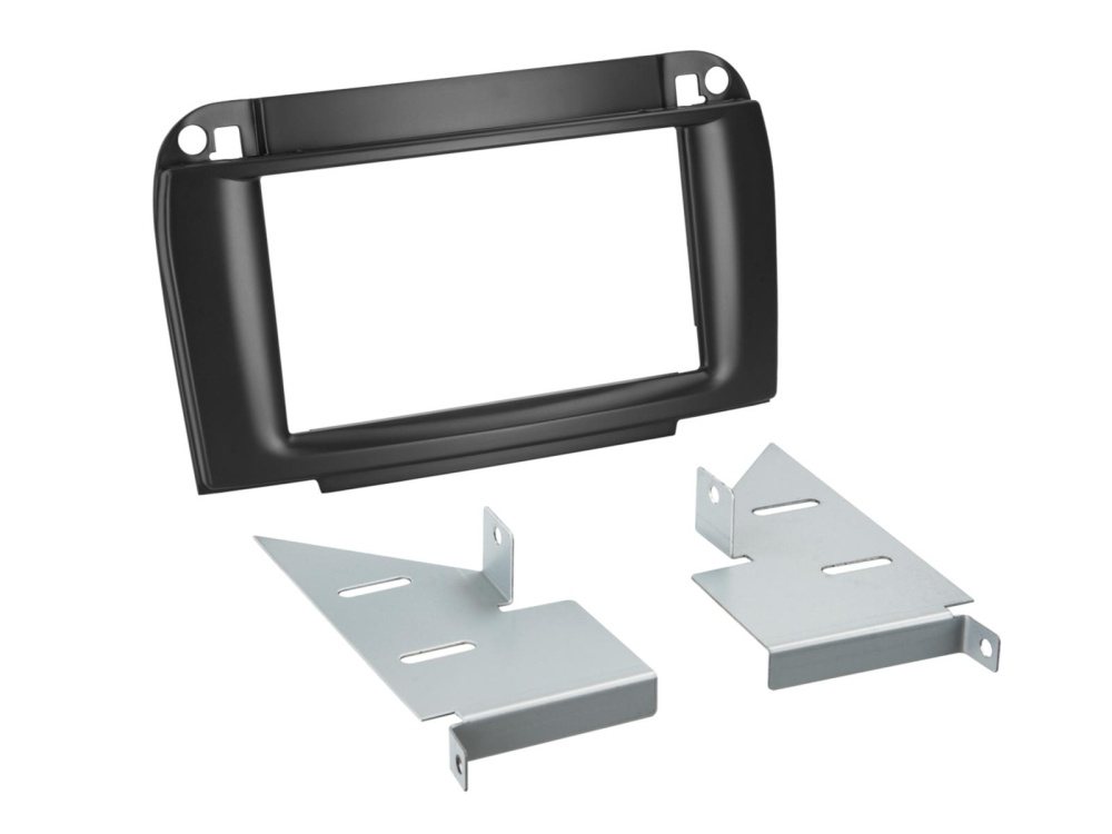Monteringsram 2-DIN Mercedes CL/S-klasse, sort