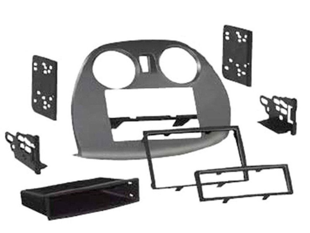 Monteringsramme 2-DIN med opbevaringsrum Mitsubishi Eclipse