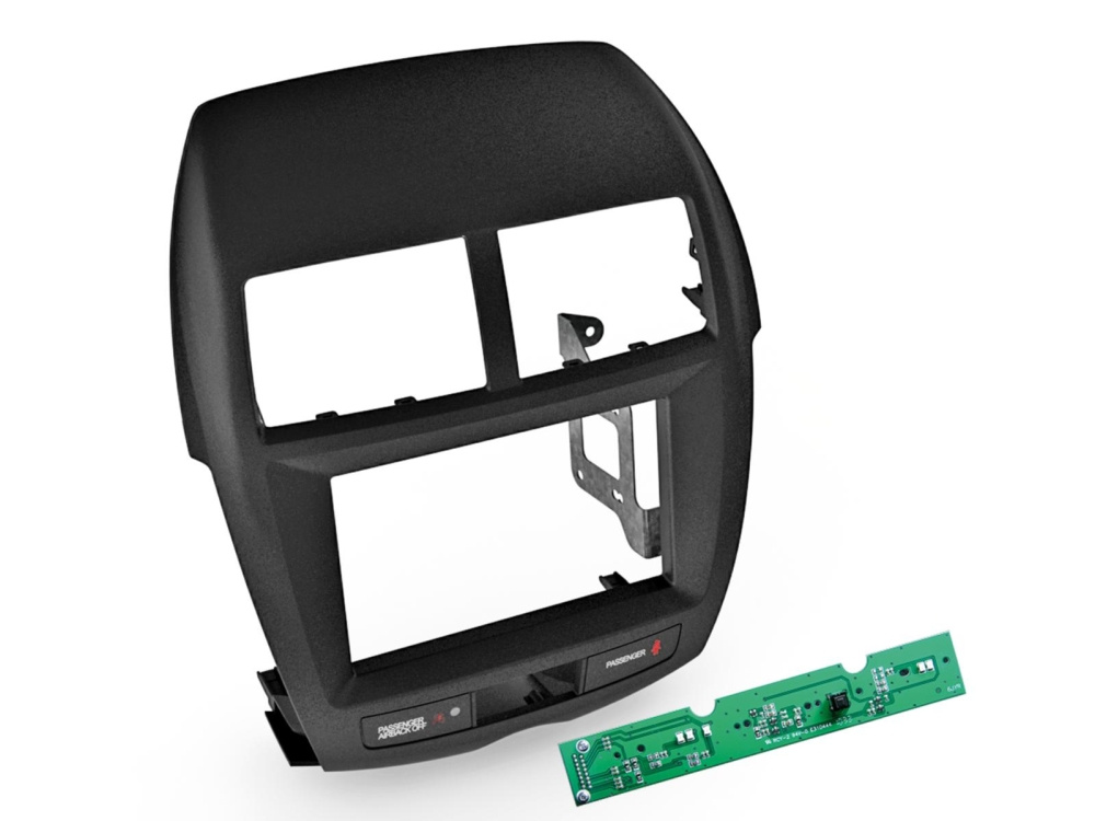 Monteringsramme 2-DIN Mitsubishi ASX 2010-2014