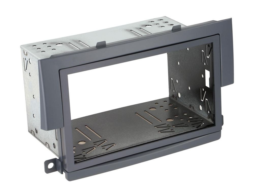 Monteringsramme 2-DIN Mitsubishi Colt, sort