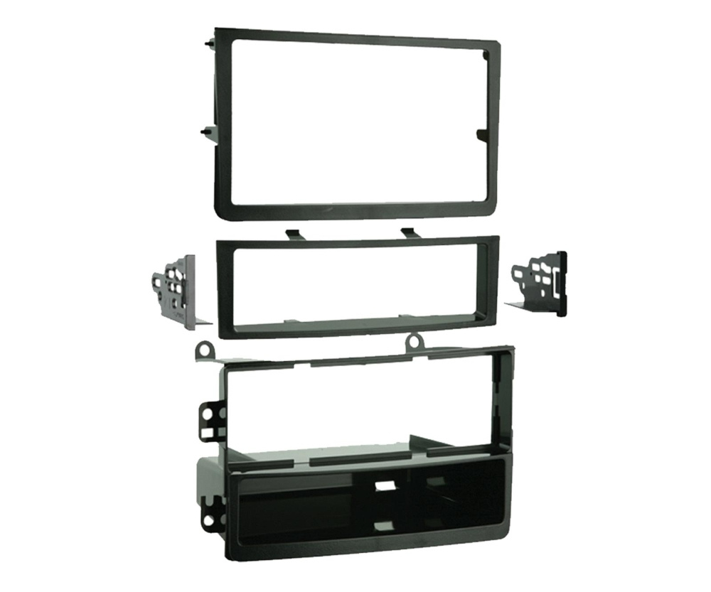 Monteringsramme 2-DIN med opbevaringsrum, Nissan 350Z 2006-2009