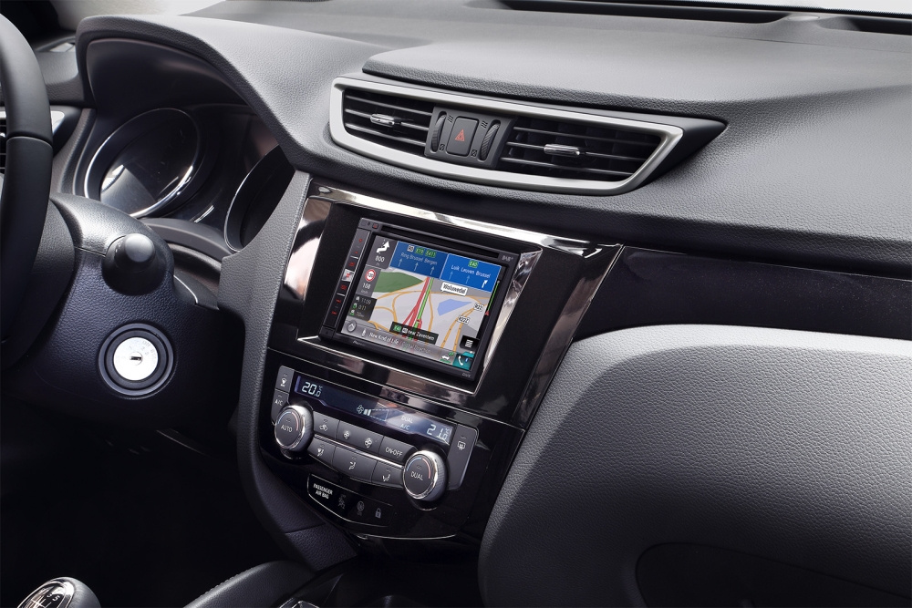 Monteringsramme 2-DIN Nissan Qashqai/X-Trail