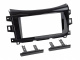 Monteringsramme 2-DIN Nissan/Renault, piano sort Monteringsramme 2-DIN Nissan/Renault, piano sort