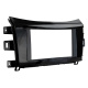 Monteringsramme 2-DIN Nissan/Renault, piano sort Monteringsramme 2-DIN Nissan/Renault, piano sort