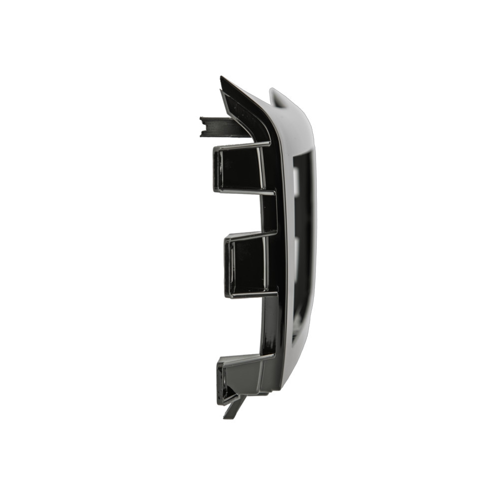 Monteringsramme 2-DIN Nissan/Renault, piano sort