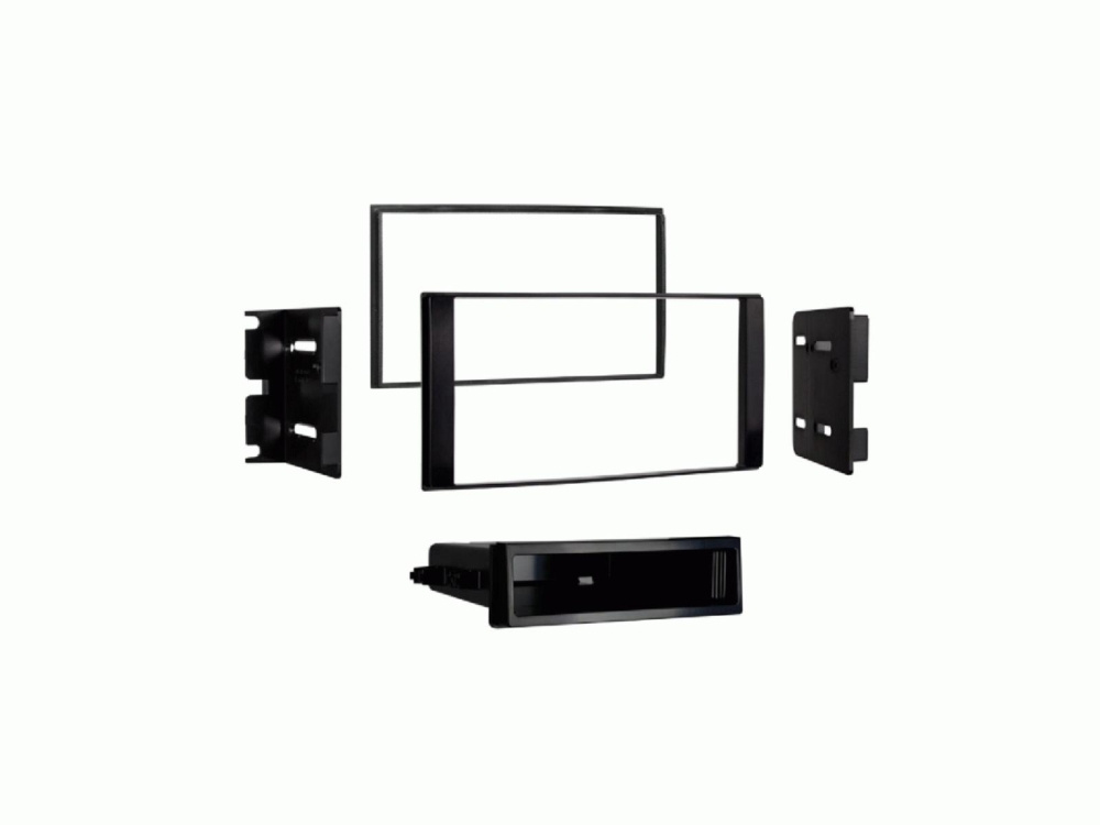 Monteringsramme 2-DIN med opbevaringsrum, Nissan NV200/Chevrolet Express