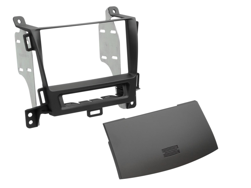 Monteringsramme 2-DIN Opel Zafira Tourer, jet sort