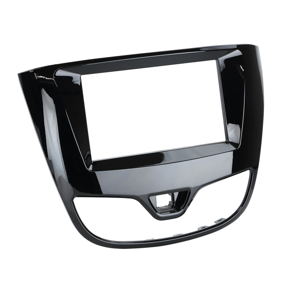 Monteringsramme 2-DIN Opel Karl 2017-2019, piano sort