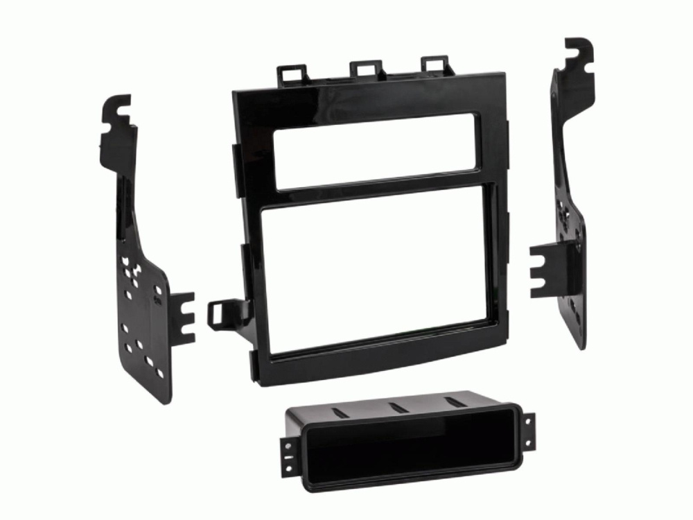 Monteringsramme 2-DIN med opbevaringsrum Subaru Impreza/Crosstek