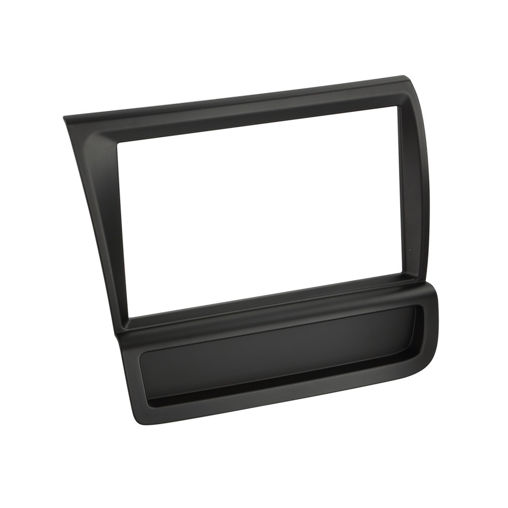 Monteringsramme 2-DIN Audi R8, sort