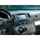 Monteringsramme 2-DIN VW T5/Touareg, sort Monteringsramme 2-DIN VW T5/Touareg, sort