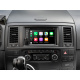 Monteringsramme 2-DIN VW T5/Touareg, sort Monteringsramme 2-DIN VW T5/Touareg, sort