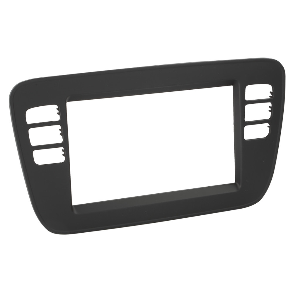 Monteringsramme 2-DIN Seat/Skoda/VW, sort