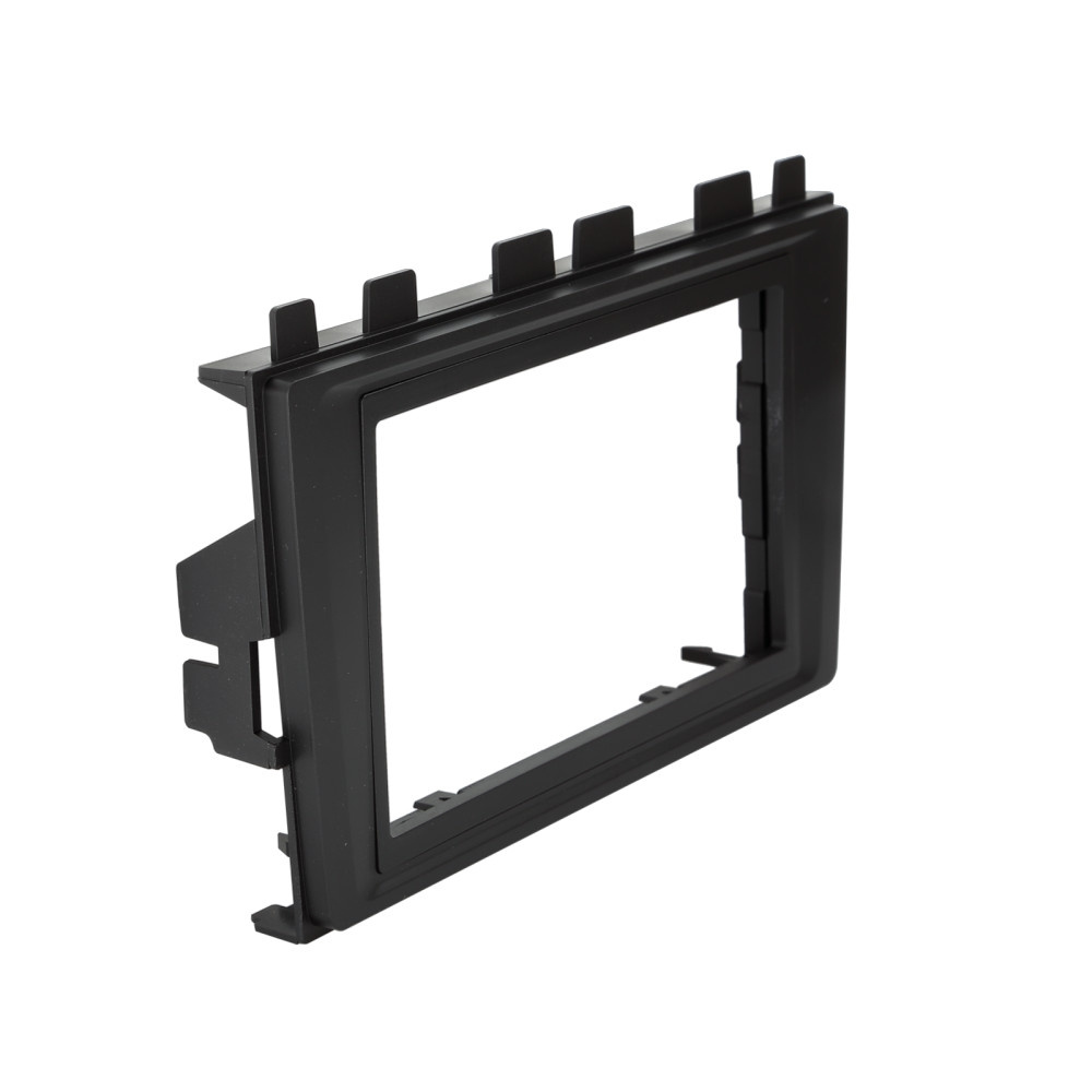 Monteringsramme 2-DIN VW Polo/T6.1, sort