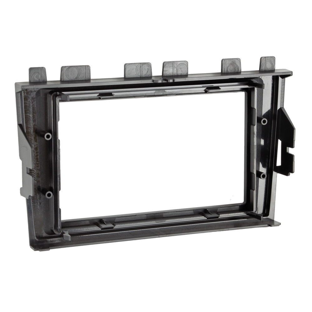 Monteringsramme 2-DIN VW Polo/T6.1, sort