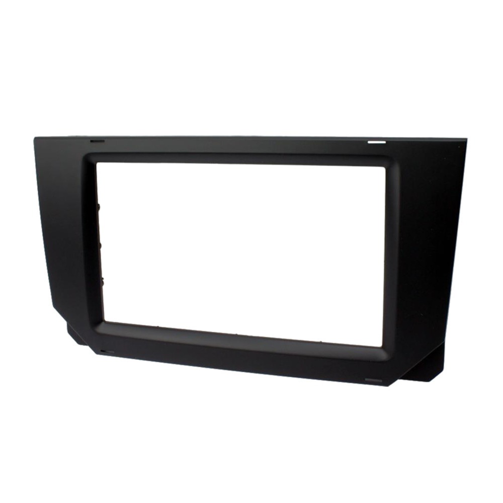 Monteringsramme 2-DIN Seat Arona/Ibiza, sort
