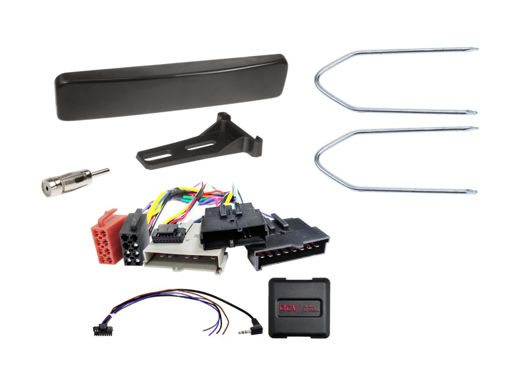 1-DIN Kit Ford sort 8Pin/8Pin/17Pin Ratstyring