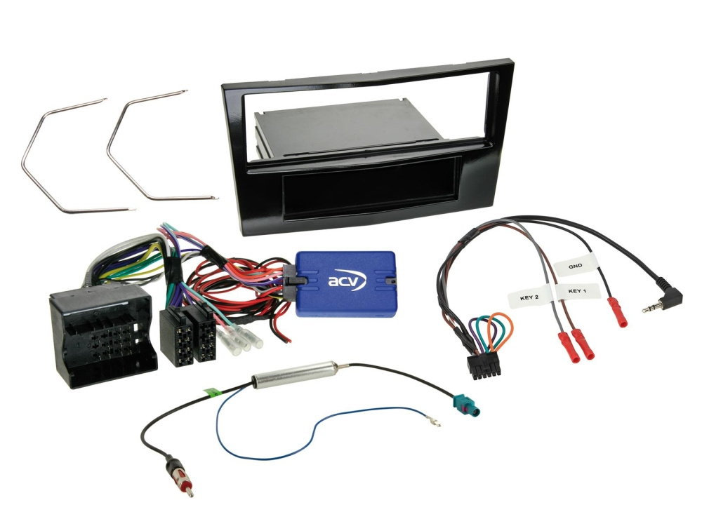 1-DIN Kit med opbevaringsrum Opel Corsa D