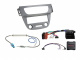 1-DIN Installationssæt Renault Megane/Fluence grå 1-DIN Installationssæt Renault Megane/Fluence grå