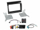 2-DIN Kit Citroen/Fiat/Opel/Peugeot, med OEM HU Rattstyring 2-DIN Kit Citroen/Fiat/Opel/Peugeot, med OEM HU Rattstyring