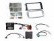 2-DIN Kit Ford forskellige køretøjer sølv SWC/CAN Bus/antenne 2-DIN Kit Ford forskellige køretøjer sølv SWC/CAN Bus/antenne
