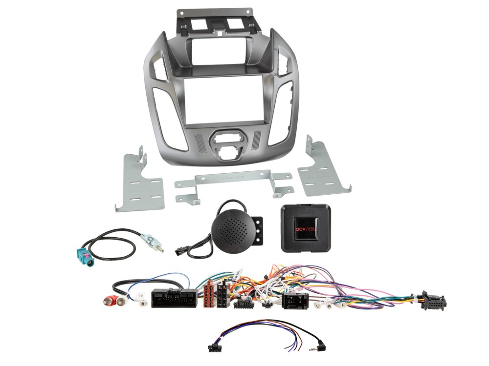 ACV Monteringsram 2-DIN Transit Connect, phoenix silver